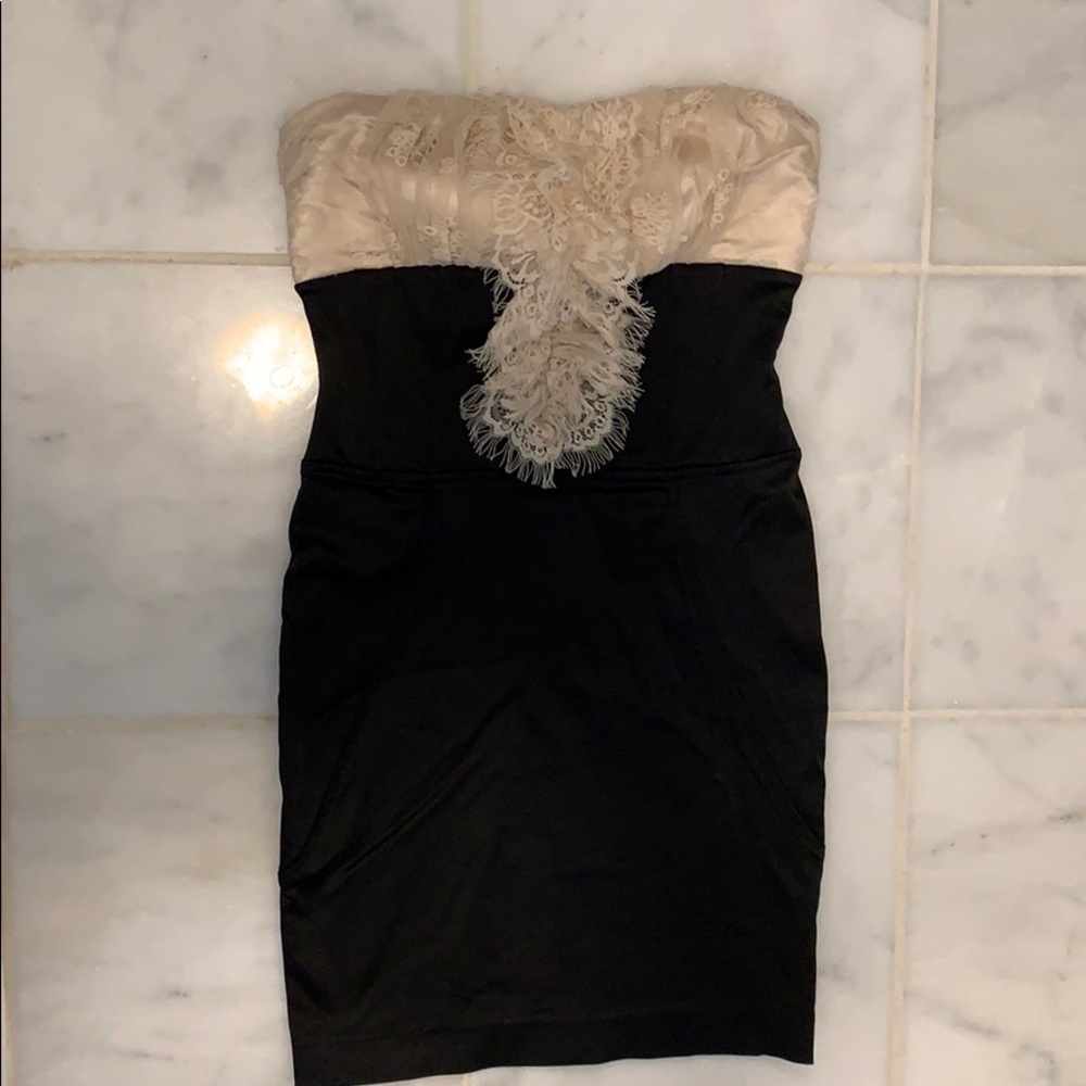 Lace Bodycon Dress Mini Bebe